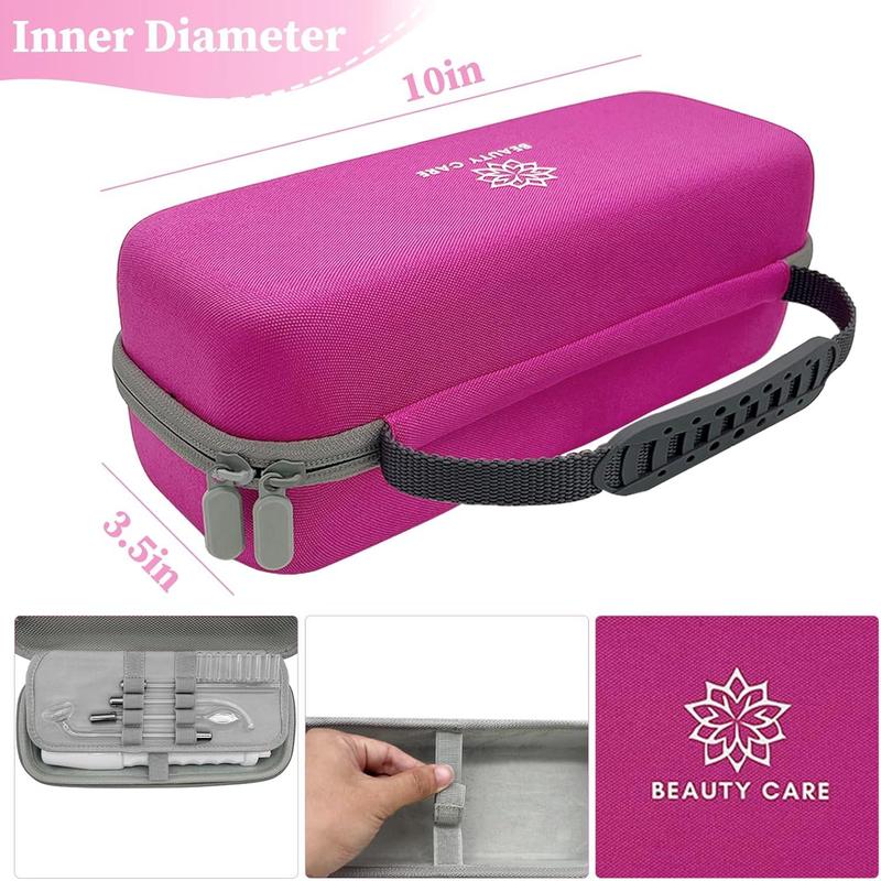 High Frequency Wand Case for Nuderma Houzzi Uupas Titoe,Hard Storage Protective Carrying Case Compatible with Portable Handheld   Wand Machine and Attachments (Case Only)