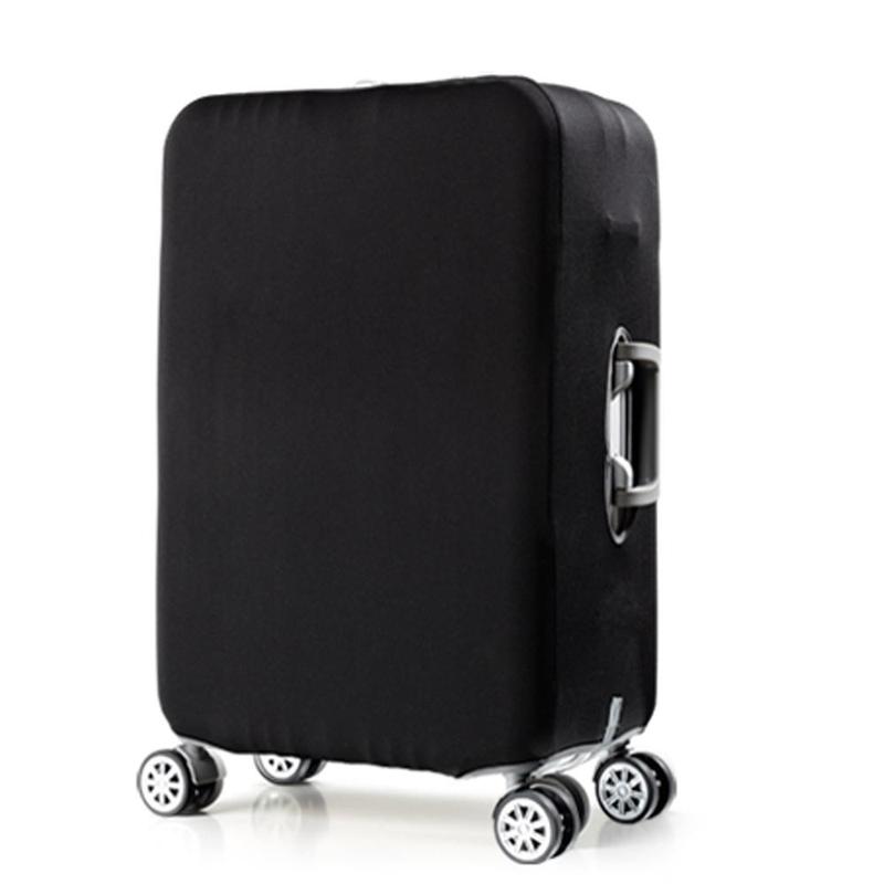 Solid Color Travel Case Cover, 1 Count Portable Foldable Washable Protective Cover for Trolley Luggage, Dust-proof Bag for Traveling Case