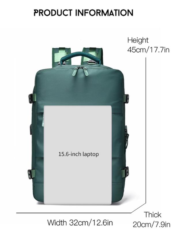 Summer Casual Large Capacity School Backpack, Waterproof Outdoor Sports Bag, Lightweight Travel Bag with Adjustable Strap for Men & Women