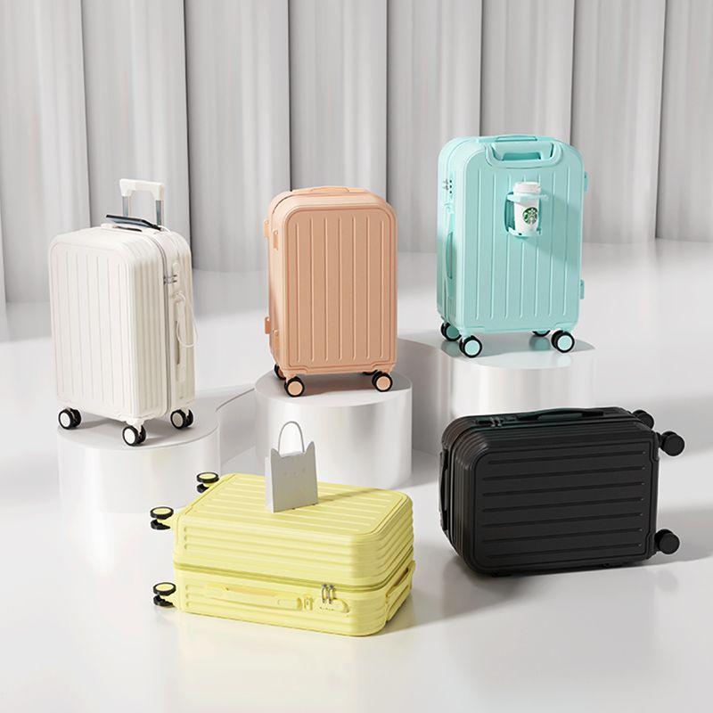 2024 Multifunctional Travel Luggage: Lightweight 20-26 Inch Carry-On with 360-Degree Wheels, Password Lock, Durable Construction, Trolley Function, and Rechargeable Features