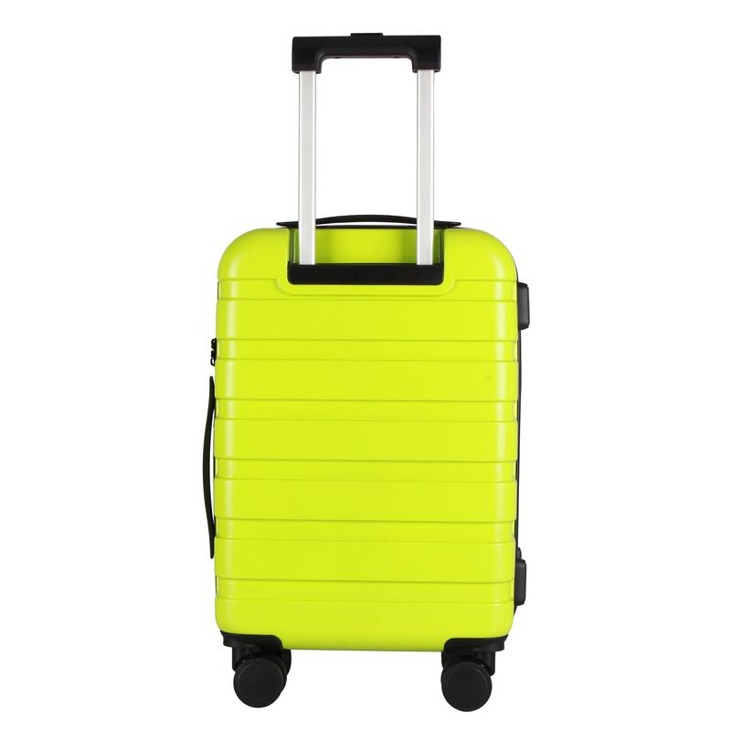 UUH Family Suitcase Set, ABS Hard Shell High-Quality Single Travel Suitcase with Wave Pattern, Fashionable and Cute Trolley Case with TSA Lock