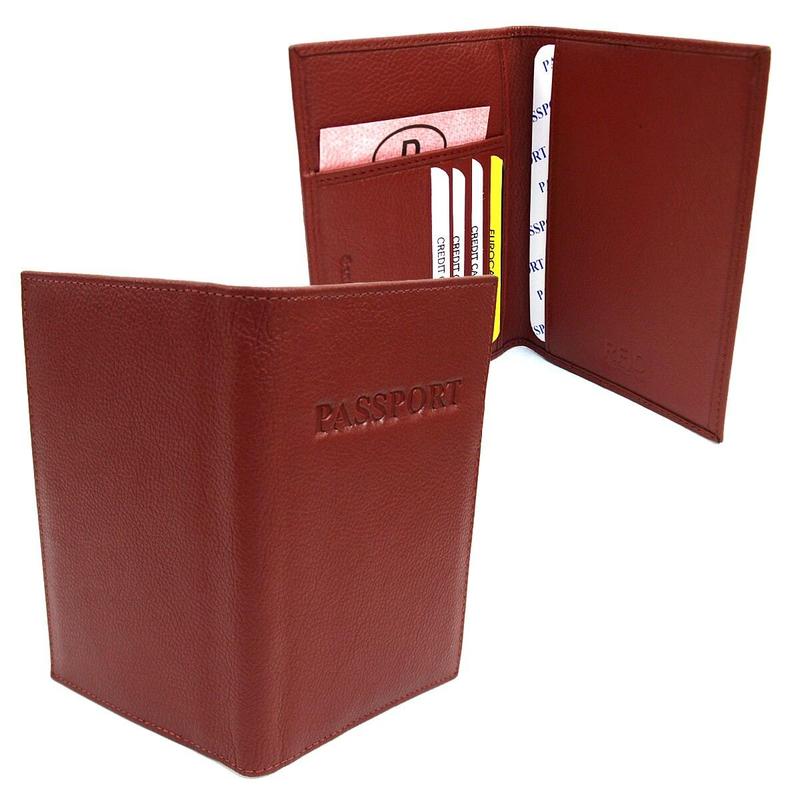 Passport Case - RFID Genuine Leather