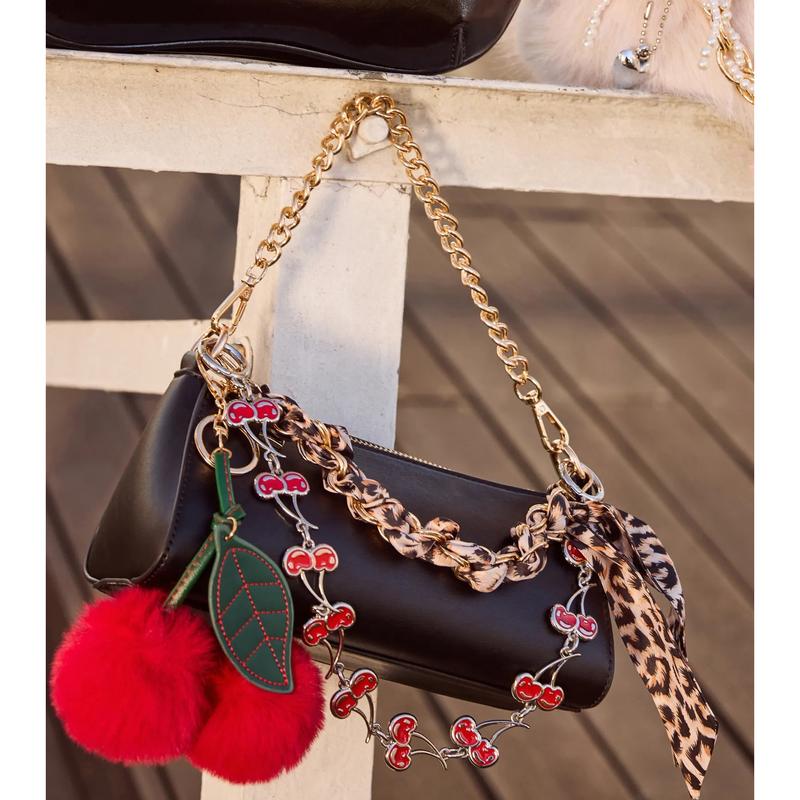 It Girl Scarf Chunky Chain Bag Charm