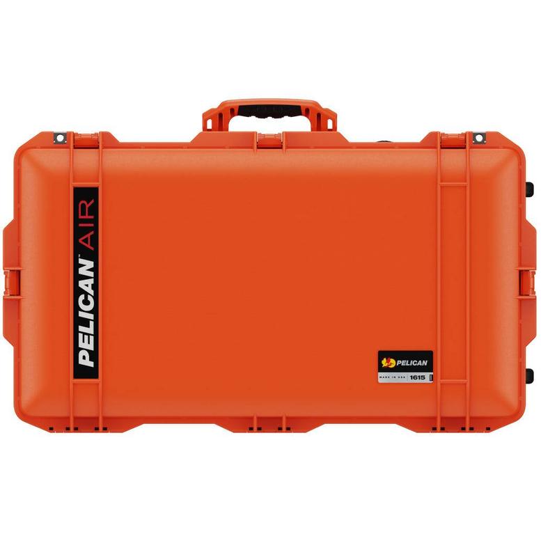 Pelican 1615 Air Case - Polypropylene ABS Material, Lightweight & Durable for Airline Check-In Size, Retractable Handle and Quiet Wheels