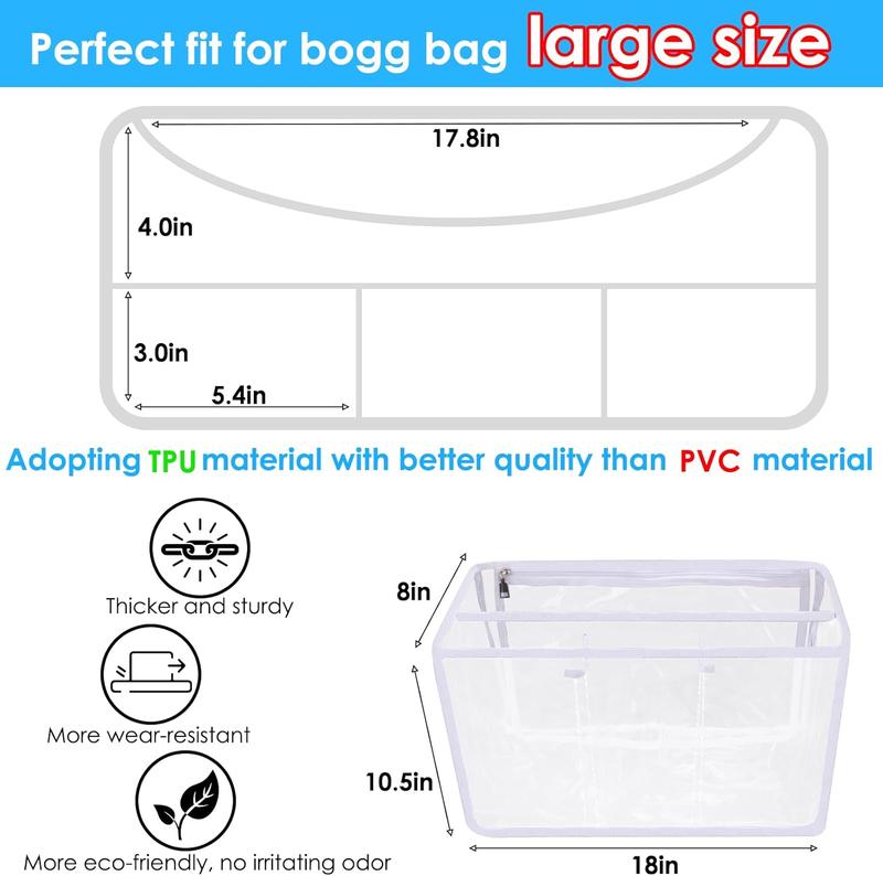 Organizer Insert Pouch for Bogg Bag, Felt Bag Organizer Divider for Bogg Bags Accessories