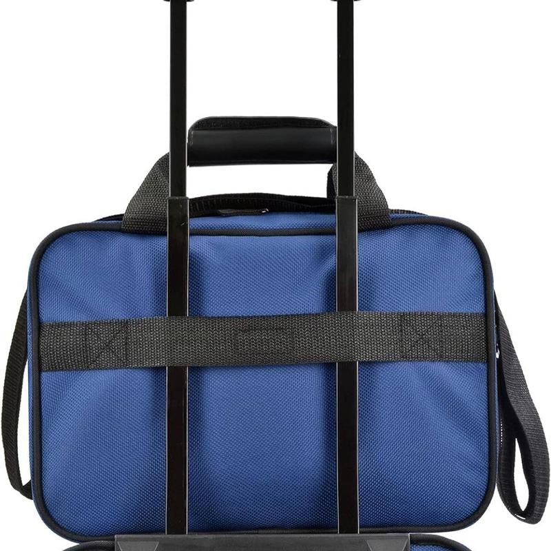 U.S. Traveler Rio Rugged Fabric Luggage, Royal Blue, 2 Wheel