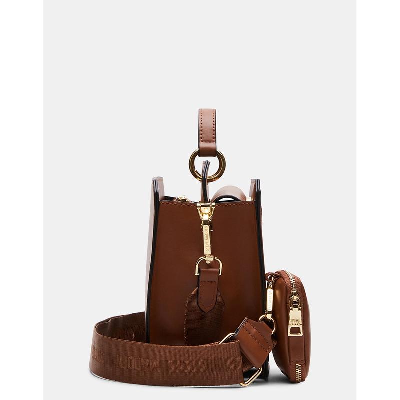 Steve Madden EVELYN BAG COGNAC Crossbody Bags