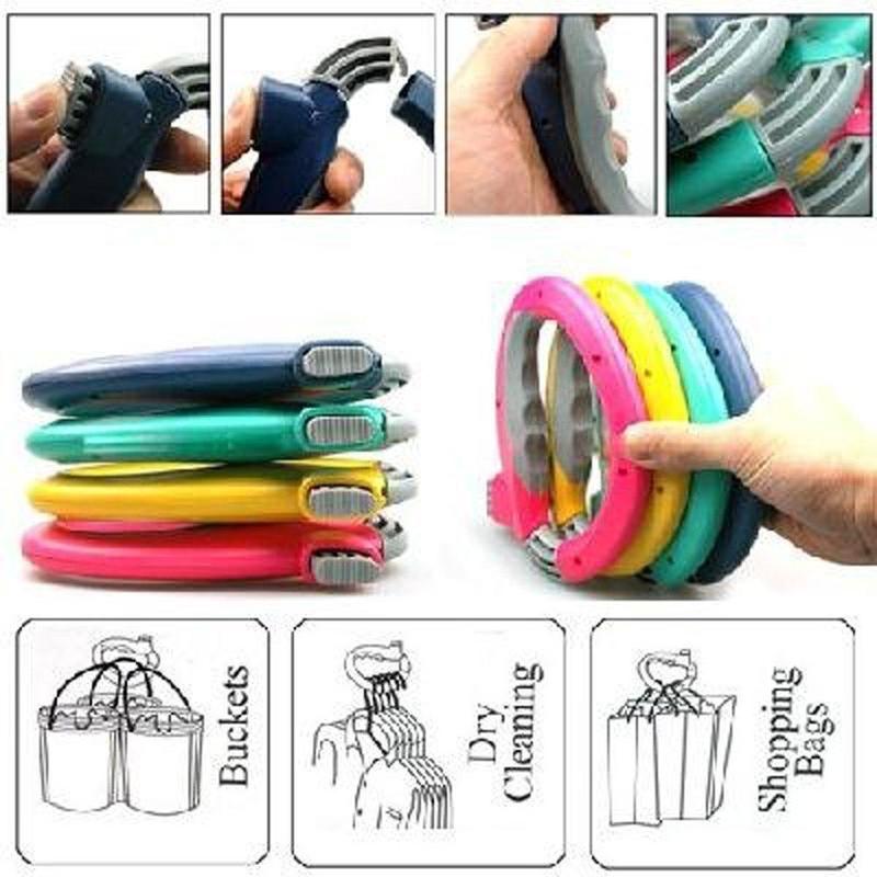 Plastic Handle for Storage Bag, 6 Counts Portable Food Storage Bag Handle, Shopping Bag Holder Tool for Saving Labor