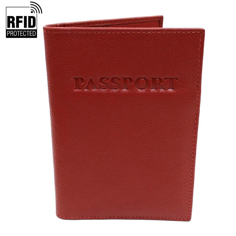 Passport Case - RFID Genuine Leather