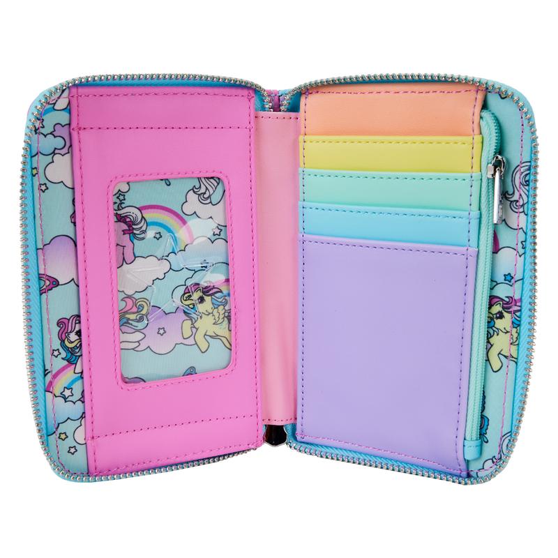 My Little Pony Color Block Zip Around Wallet