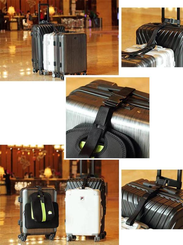 Luggage Strap, Adjustable Packing Belt, Luggage Link Belt, Luggage Rope Strap, Travel Accessories for Men & Women