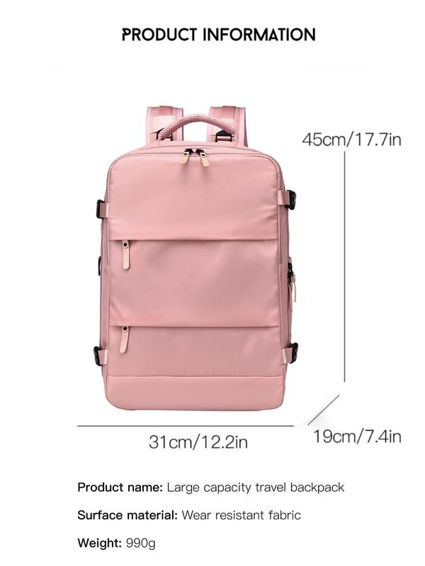 Summer Casual Large Capacity School Backpack, Waterproof Outdoor Sports Bag, Lightweight Travel Bag with Adjustable Strap for Men & Women