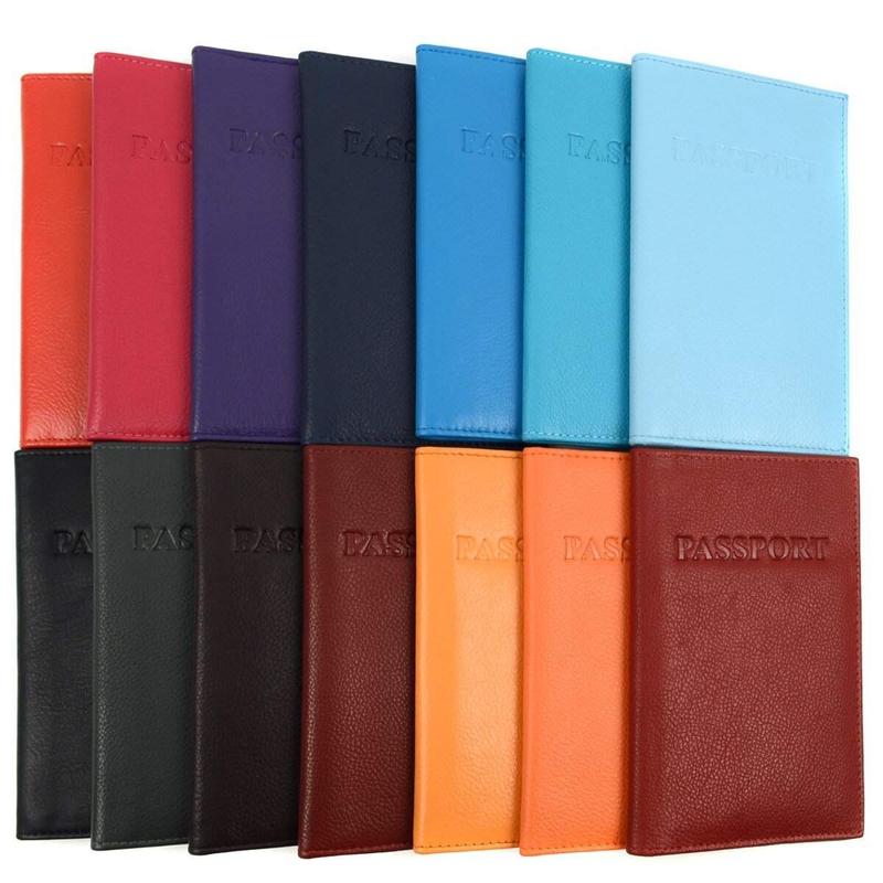 Passport Case - RFID Genuine Leather