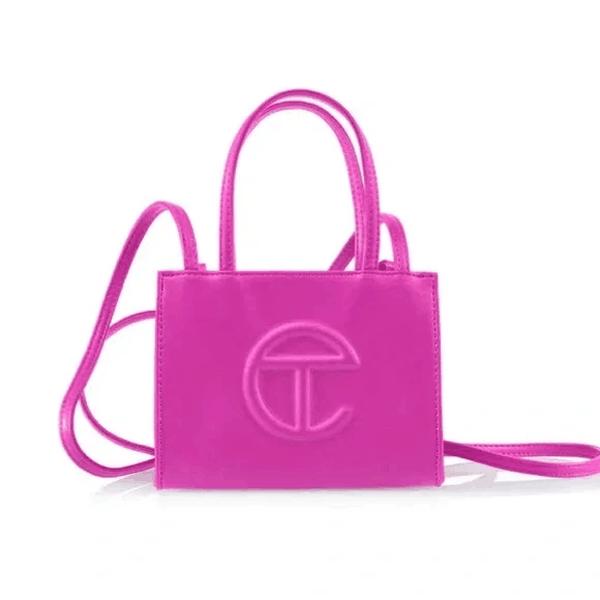 Black Friday- Gift for You-Telfar Small Azalea Unisex Shopping Bag with Embossed Logo and Magnetic Snap Closure