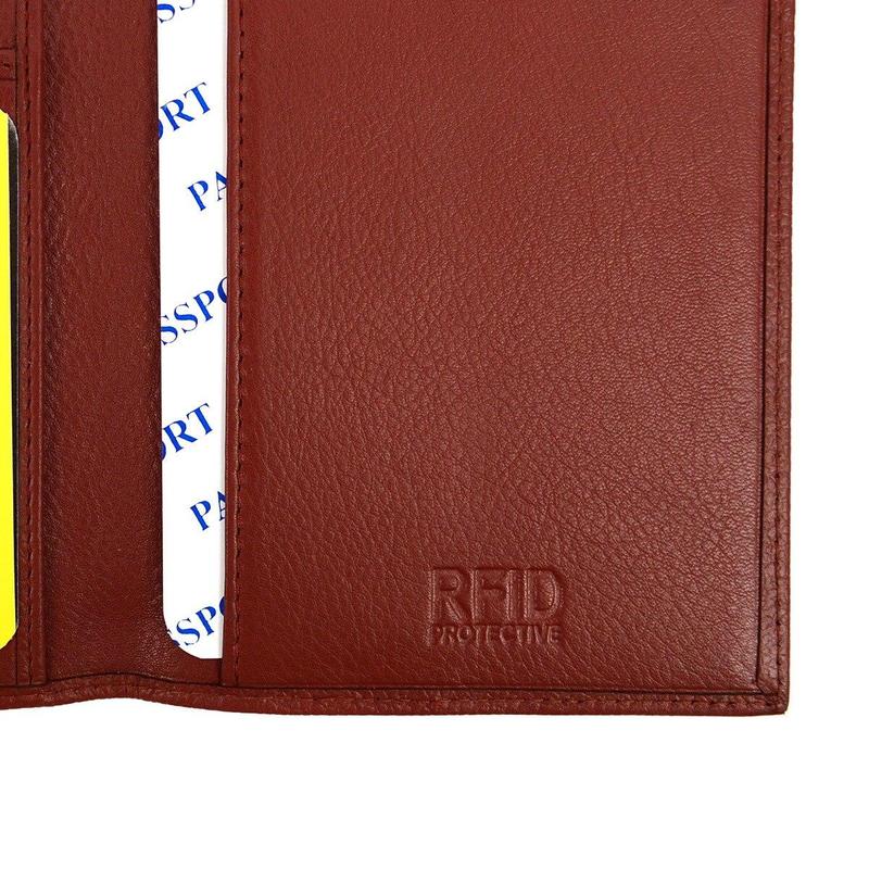 Passport Case - RFID Genuine Leather