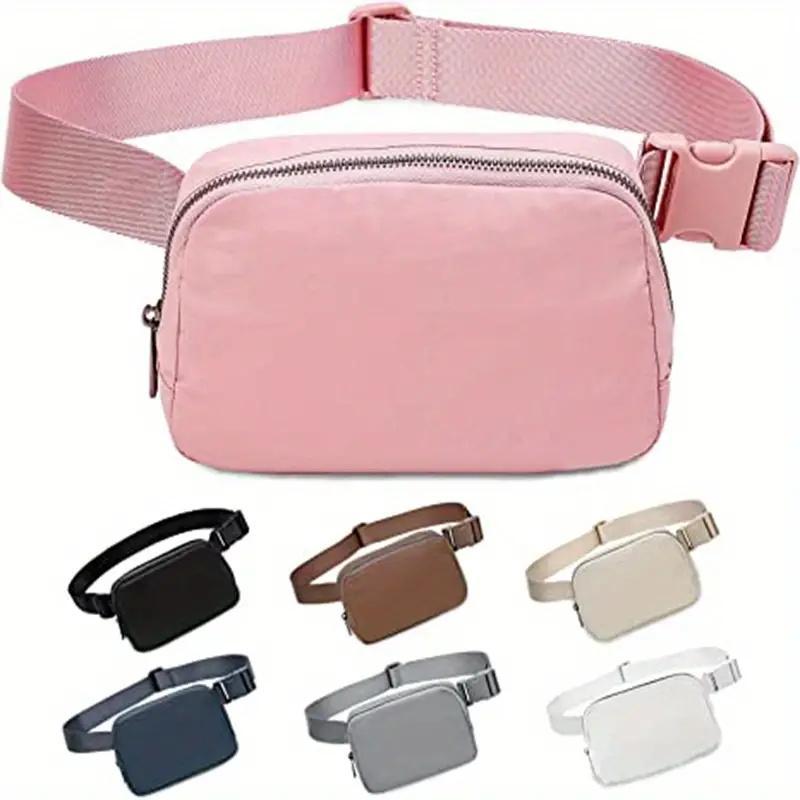 Fashion Nylon Waist Bag, 1 Count Fashionable Sling Bag for Women & Men, Casual Versatile Crossbody Bag for Travel Outdoors Running Hiking