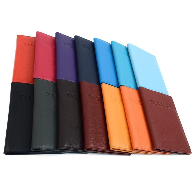 Passport Case - RFID Genuine Leather