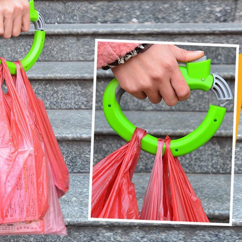 Convenient Grip, 1 Count Shopping Grocery Bag Grip, Labor-saving Shopping Bag Holder Grip, Bag Holder Handle Tool for Shopping, Kitchen Accessories