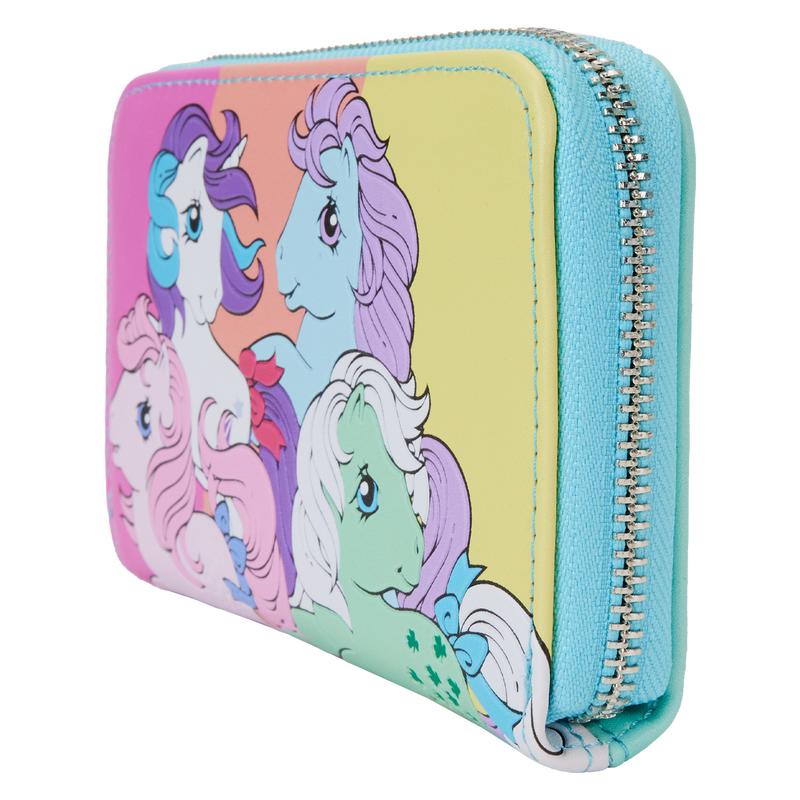 My Little Pony Color Block Zip Around Wallet