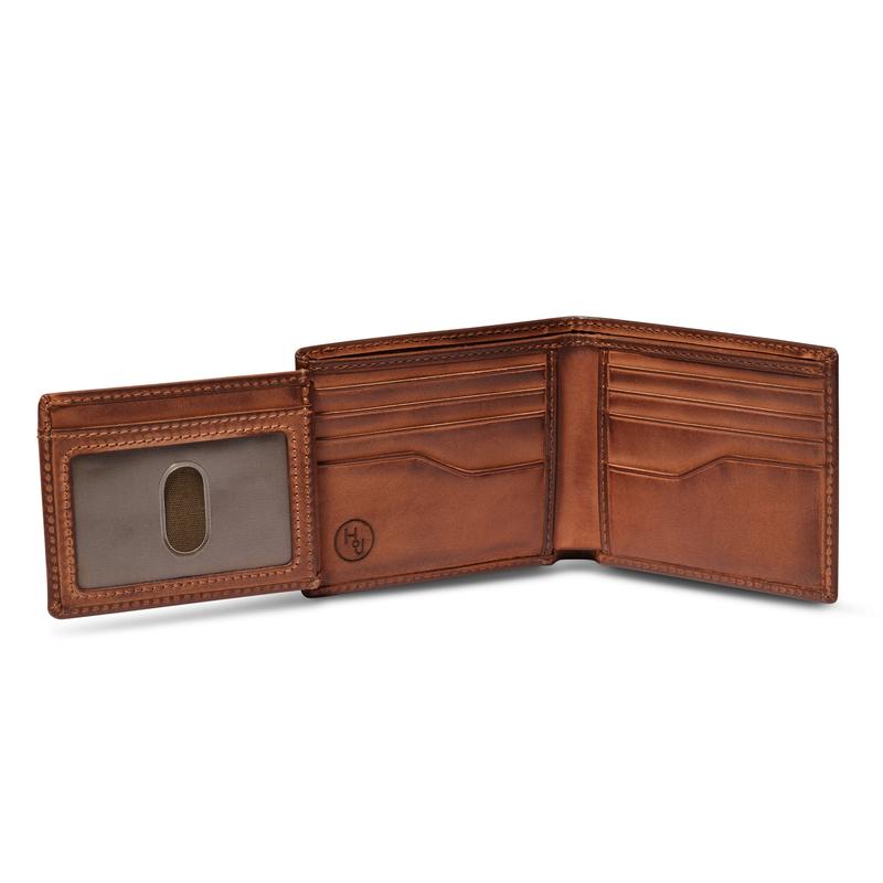 Jack Classic Double ID Bifold Brown