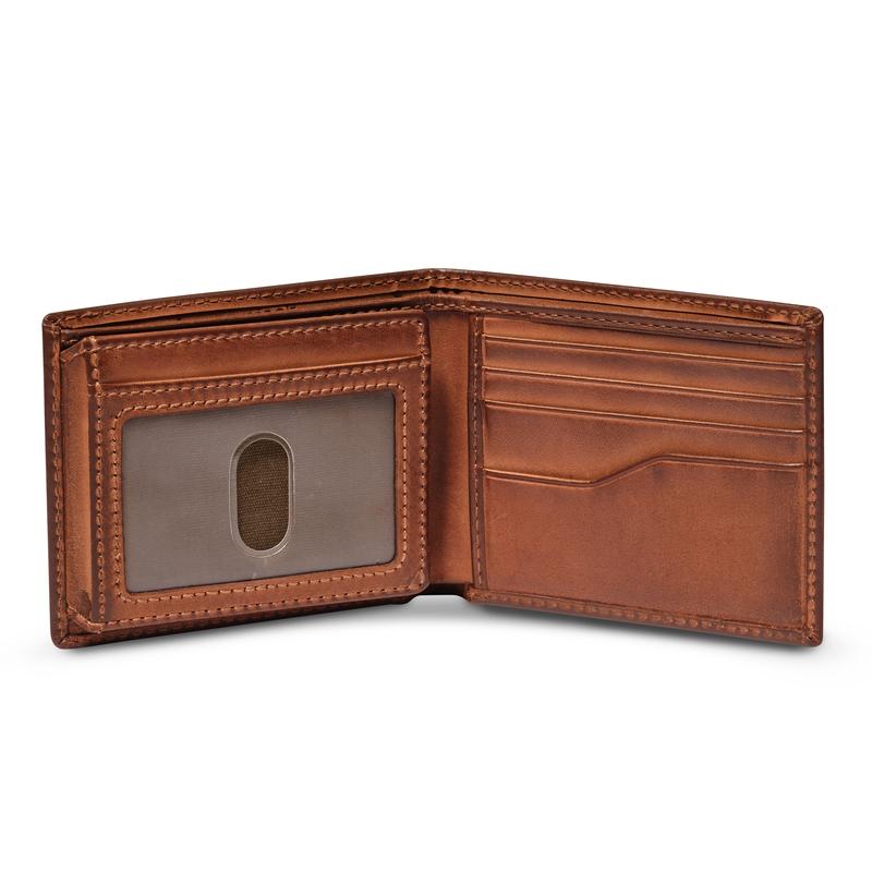 Jack Classic Double ID Bifold Brown