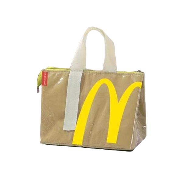 McDonald's Lunch Bag, Lunch Bag for Men Women, Large Capacity Reusable Lunch Tote Bag Leakproof Insulated Cooler Container Lunch Box Adult Lunch Bag for Work, Picnic, Travel, Beach