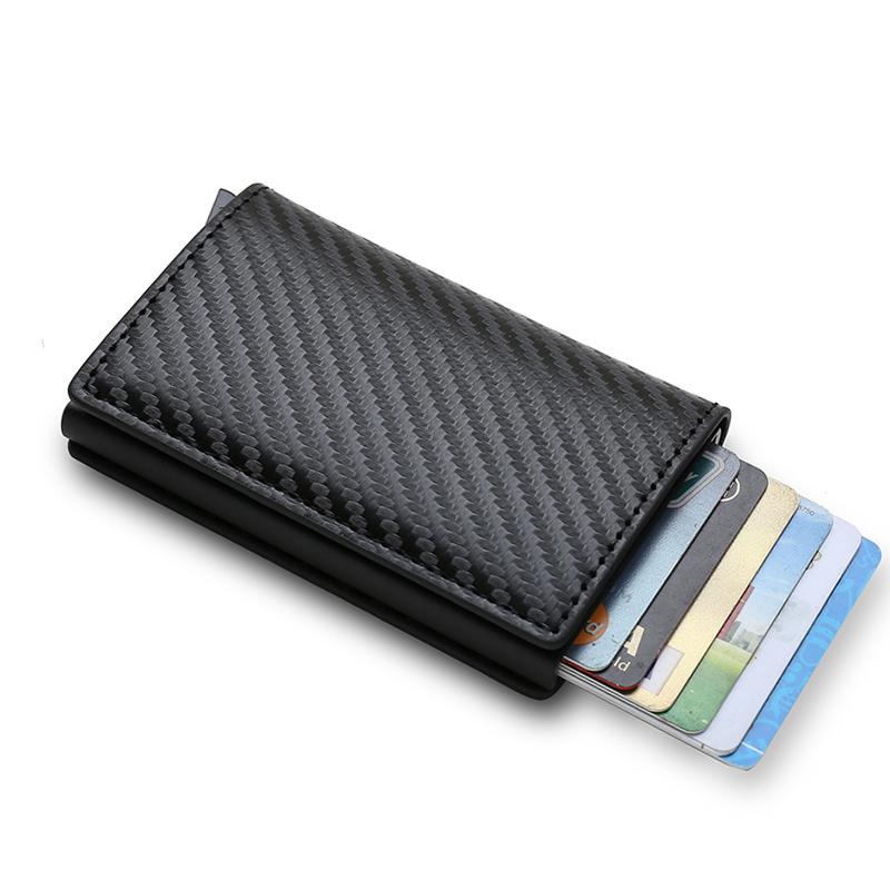 Minimalist Men's Rfid Blocking Credit Card Holder Coin Purse, Ideal Gift