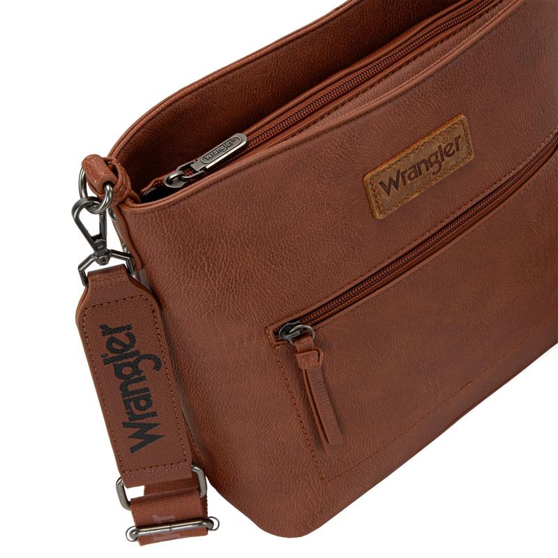 Wrangler Hot Sale Travel Crossbody Bags  with Free Matching Wallet– Stylish and Versatile Shoulder Bag Perfect for Everyday Use | WG117G-9360-154