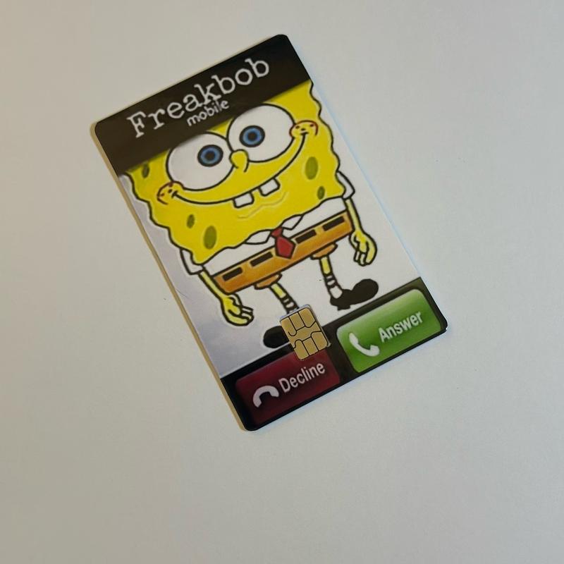 Freak bob Credit Debit card Skin Cover Freaky Pay Low res