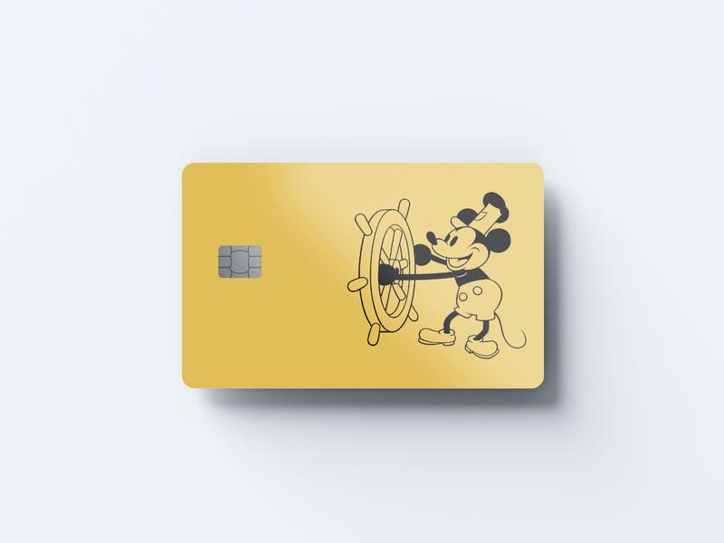 Steamboat Willie - Credit Card Cover