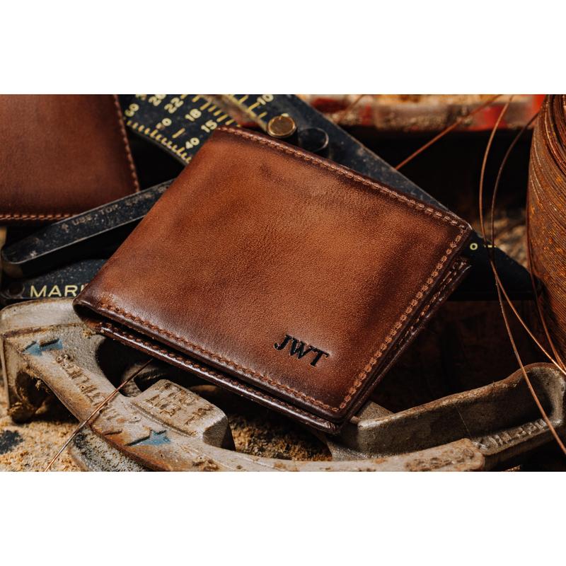 Jack Classic Double ID Bifold Brown