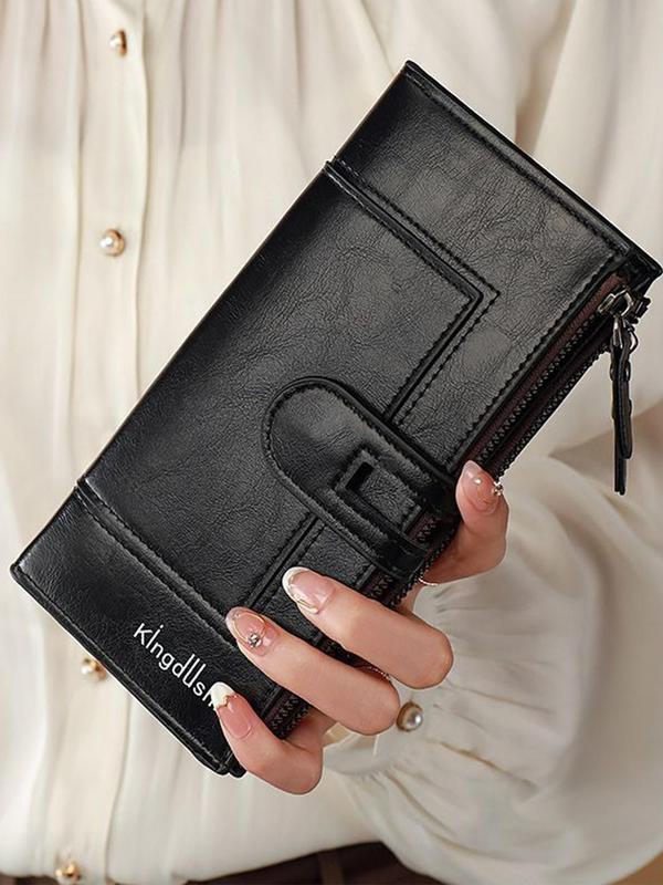 Women's Fashionable Letters Decor Long Wallet, Casual Multi Card Slot Card Holder, Business Fashion Wallet for Daily Use