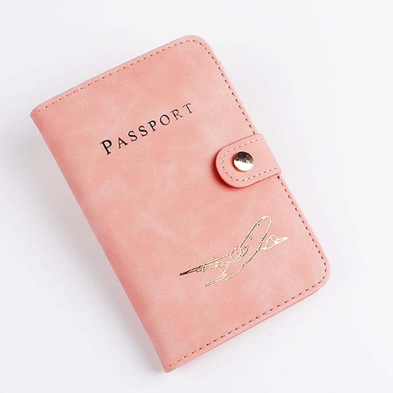 Waterproof Passport Holder Covers Case Travel PU Leather Credit Card Wallet Cute Passport Book For Women Men Passport Cover