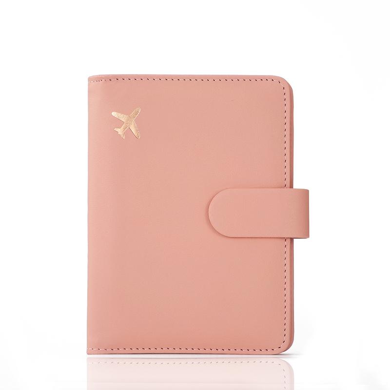 Multifunction Passport Holder Card Slots RFID Blocking Travel Wallet