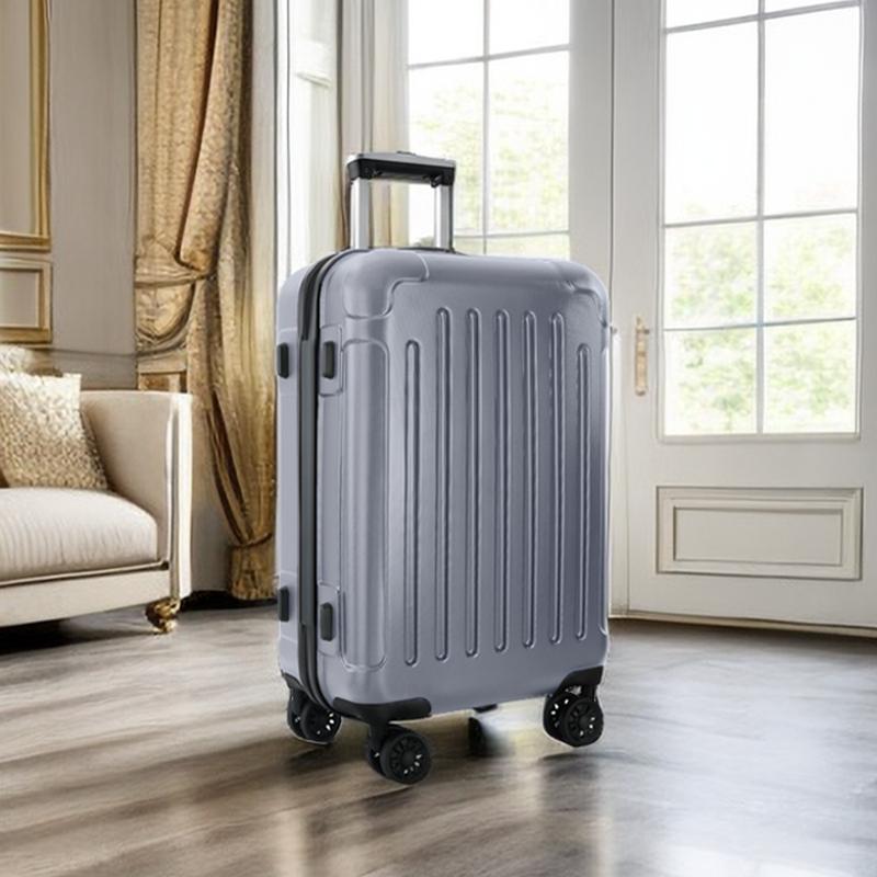 3-piece luggage set with rotating wheels ABS+PC lightweight (20 