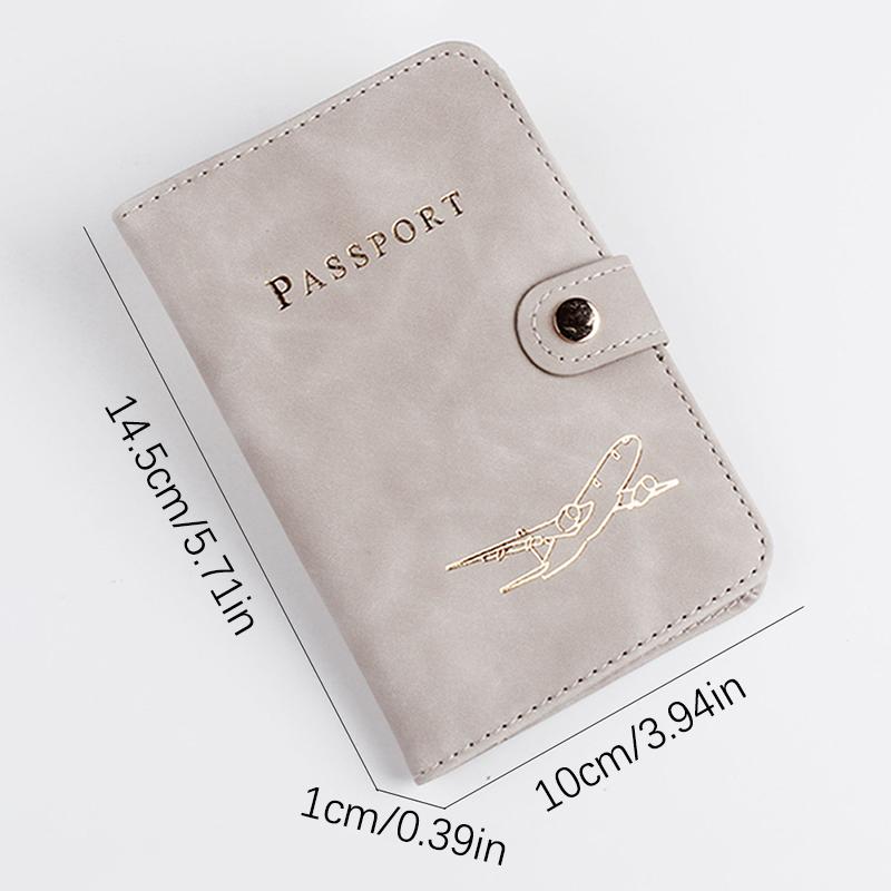 Waterproof Passport Holder Covers Case Travel PU Leather Credit Card Wallet Cute Passport Book For Women Men Passport Cover