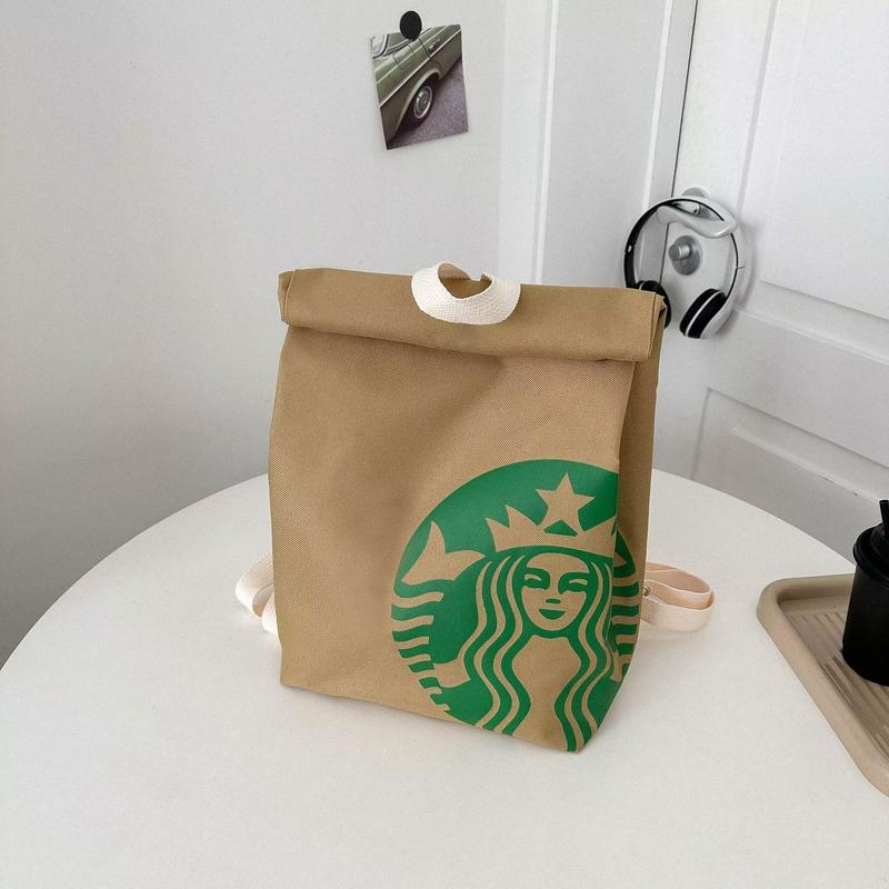 Starbucks Backpack for Women Men Lightweight Travel School Bag Knapsack