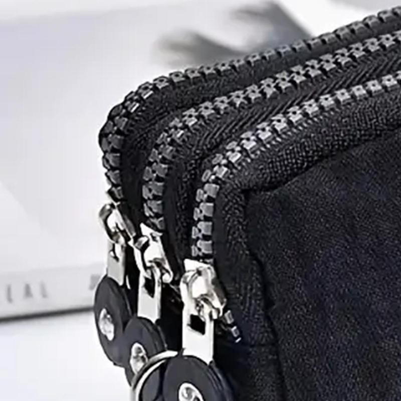 Women's Zipper Purse, Waterproof Wristband Key Bag, Multifunctional Storage Wallet for Outdoor, Travel Organizer, Gym Accessories