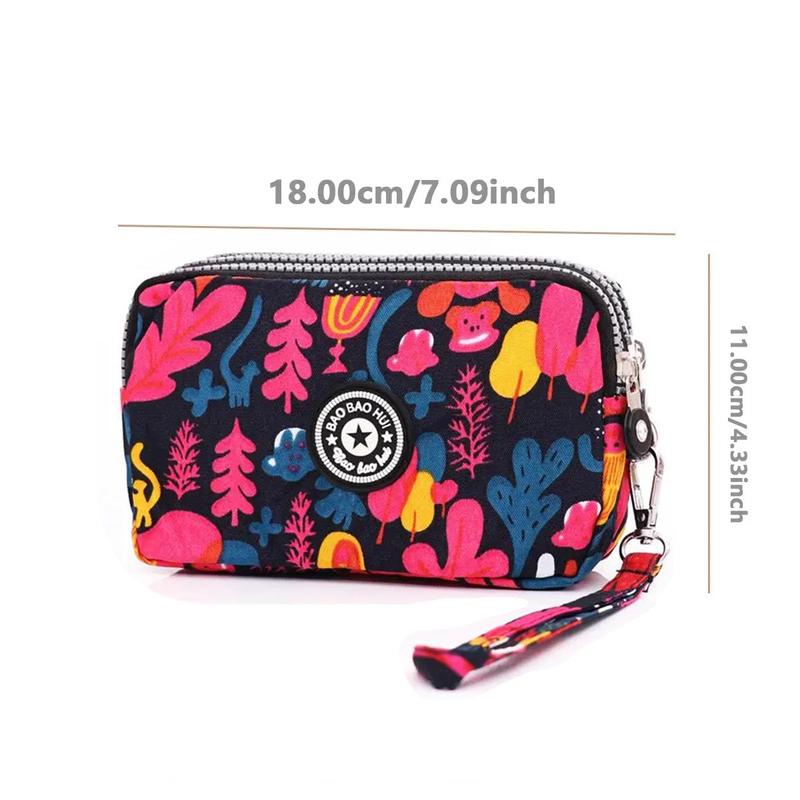 Women's Zipper Purse, Waterproof Wristband Key Bag, Multifunctional Storage Wallet for Outdoor, Travel Organizer, Gym Accessories