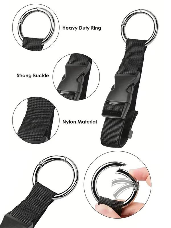 Portable Travel Lanyard, Luggage Backpack Hook, Backpack Portable Lanyard, Luggage Bag Anti-theft Buckle Packing Belt Holder