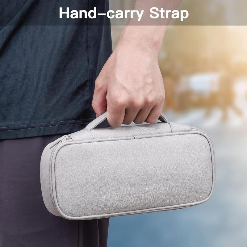 Electronics Travel Organizer Bag, Portable Carrying Case for Cables Charger Cords External Power Bank Hard Drive