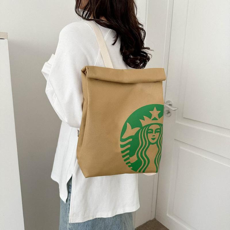 Starbucks Backpack for Women Men Lightweight Travel School Bag Knapsack