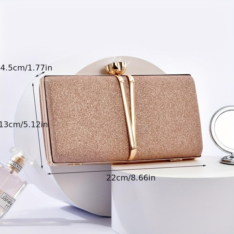 European and American Women's Fashionable Cross-body Bags, Sequined Evening Handbags, Simple and Versatile Bags with a High-end Feel