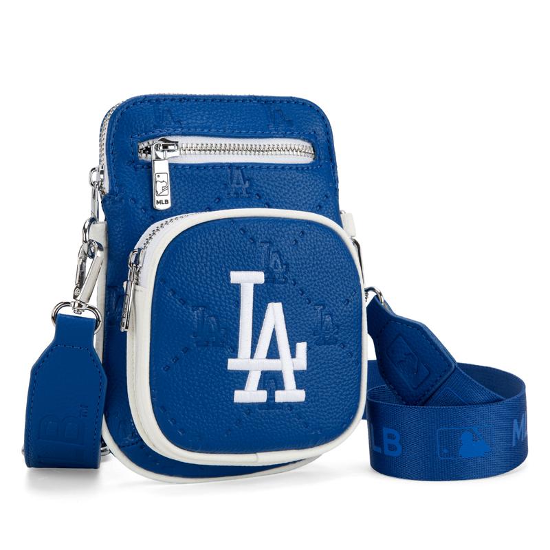 MLB Los Angeles Dodgers Crossbody Bag Perfect Gifts for Sport Fans for Camping Hiking