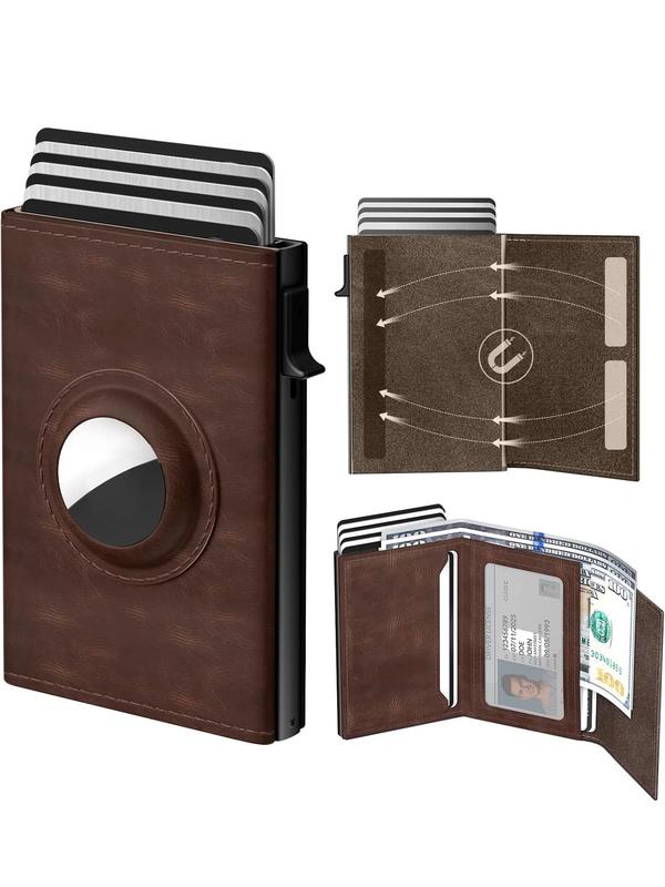 2024 New Business Trifold Summer 2024 Wallets for Men, with Card Slots, Mini Travel Purse, Rfid Blocking Card Holder, Minimalist Everyday Purse for Work Daily Back To School, Fall Outfits, Fall Freshness