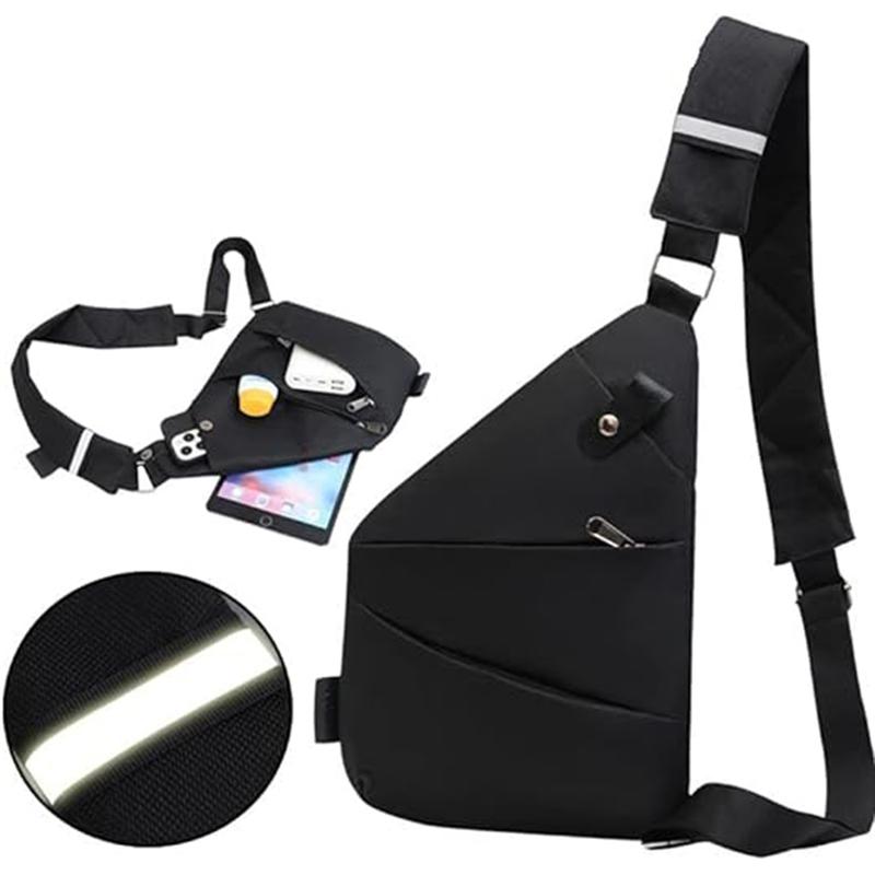 Crossbody Bags for Men Women Crossbody Purse Bag Sling Bag Lightweight and Compact Cross Chest Bag Messeng Bag Chest Shoulder Backpack Crossbody Bags