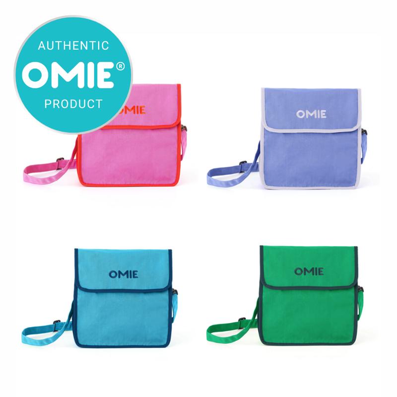 Omie OmieTote Lunch Bag - Washable, Foldable, Water Resistant Fabric - TTS