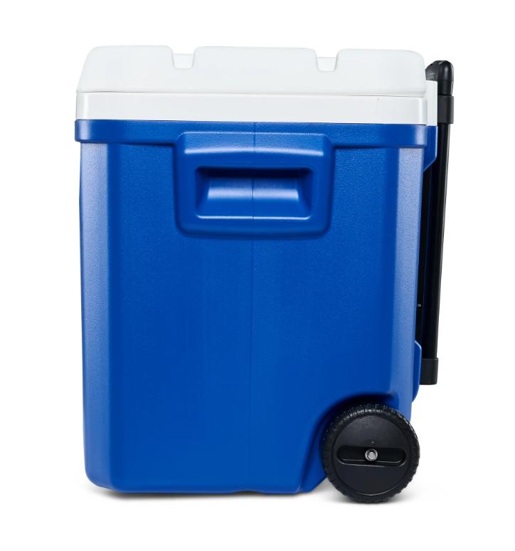 Igloo 60 QT Laguna Ice Chest Cooler with Wheels, Blue