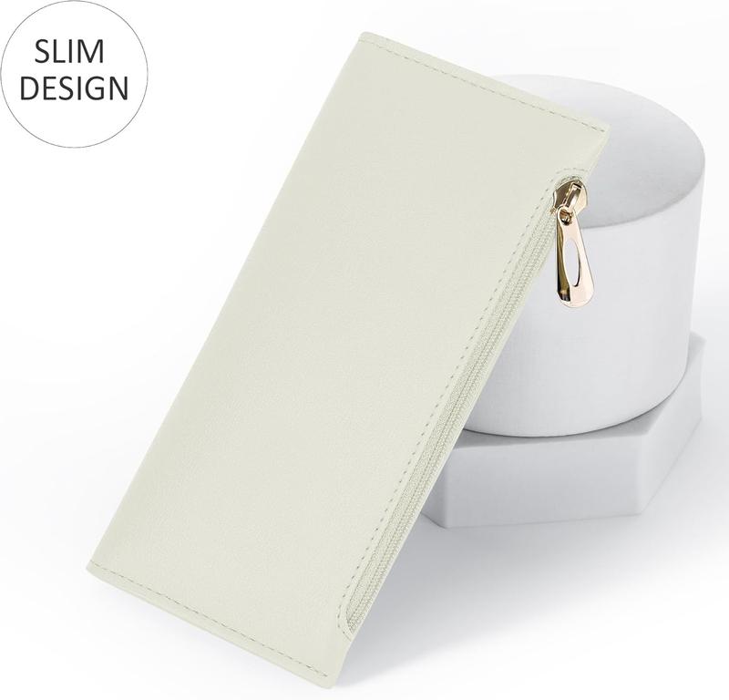 Ultra Slim Wallet for Women Bifold Leather Ladies Wallet RFID Wallet Women RFID Blocking Credit Card Holder for Women