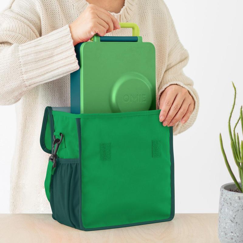 Omie OmieTote Lunch Bag - Washable, Foldable, Water Resistant Fabric - TTS